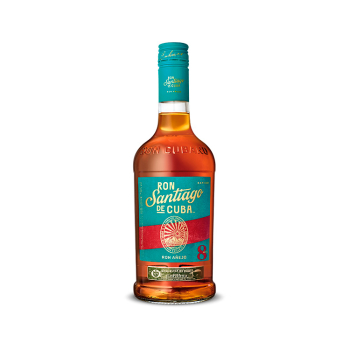 Ron Santiago de Cuba añejo 8 Años